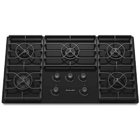 36" Built-In Gas Cooktop with 5 Sealed Burners